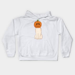 labrador retriever is a Jack-o-Lantern Kids Hoodie